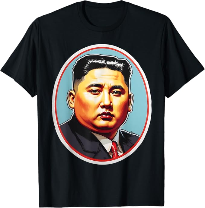 Kim Jong-un Classic Oval Portrait T-Shirt